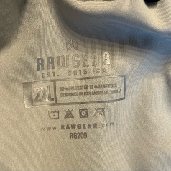 RAWGEAR We The Free Men's Gray Compression Joggers Base Layer Activewear SZ 2XL - Picture 9 of 9